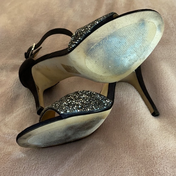 Also black, embellished heels. - Picture 6 of 8
